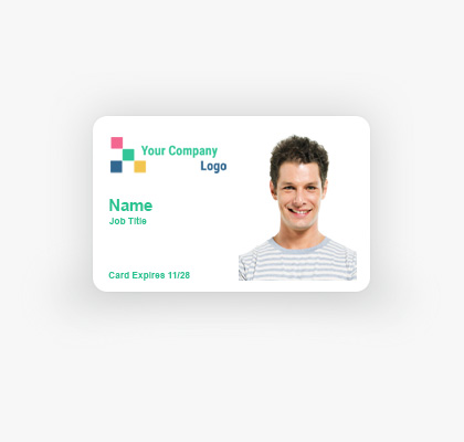 standard design id card