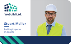 construction id card example