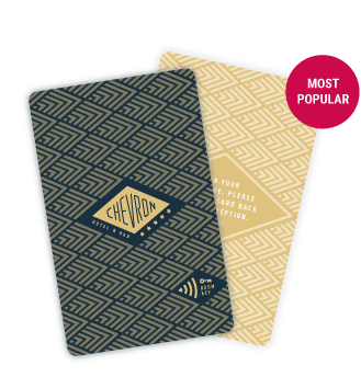standard size card example