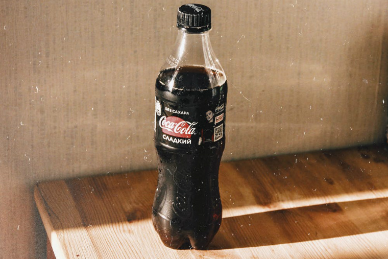 Coca Cola plastic bottle