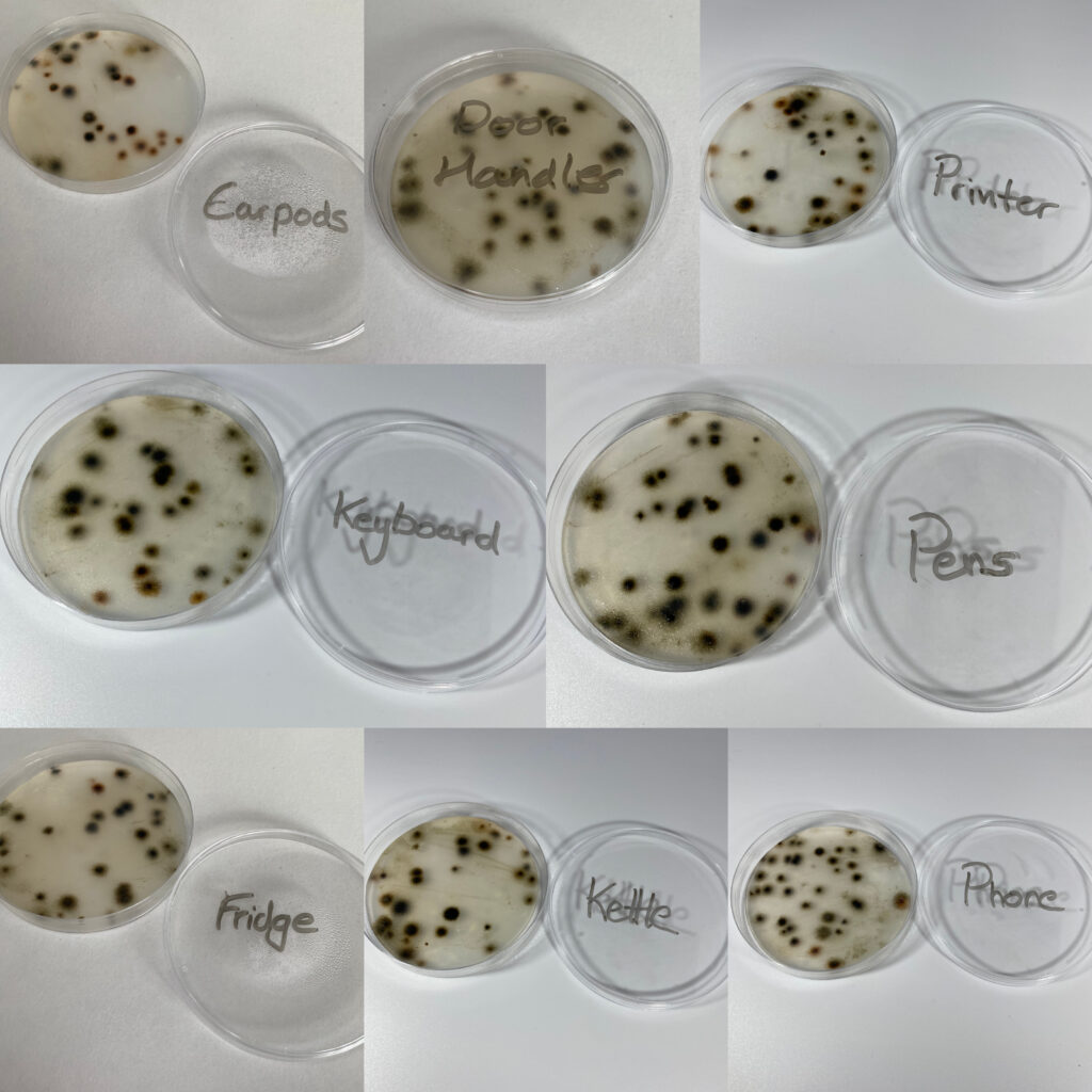 Office germ hotspots