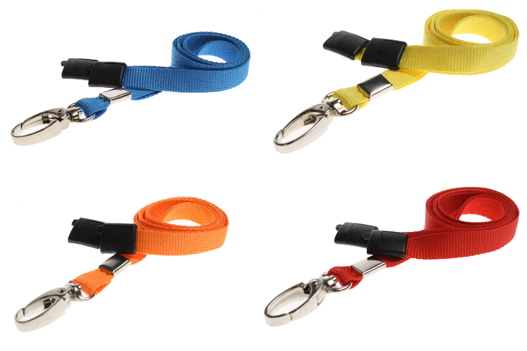 Colour-coded lanyards for school bubbles