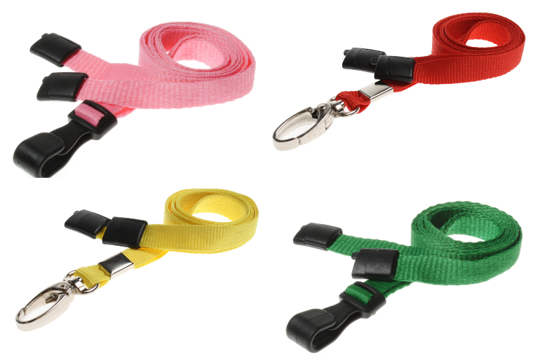 Plain lanyards