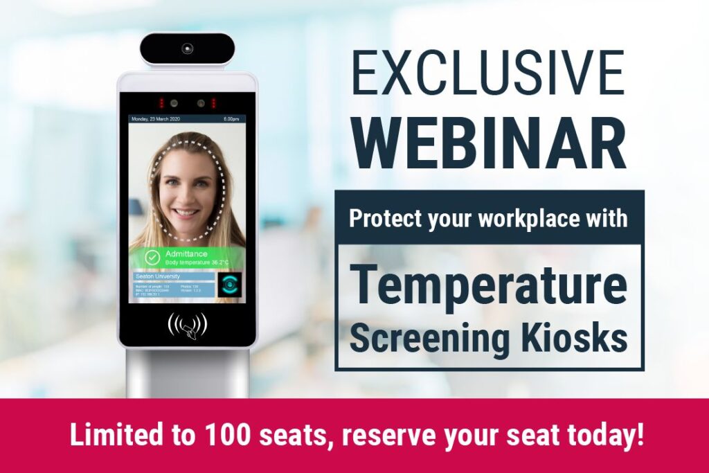 webinar temp screening kiosk