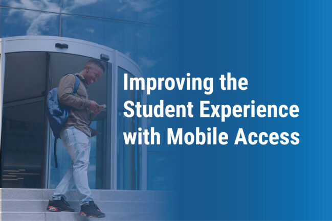 moving from physical access control systems to mobile access control solutions in education