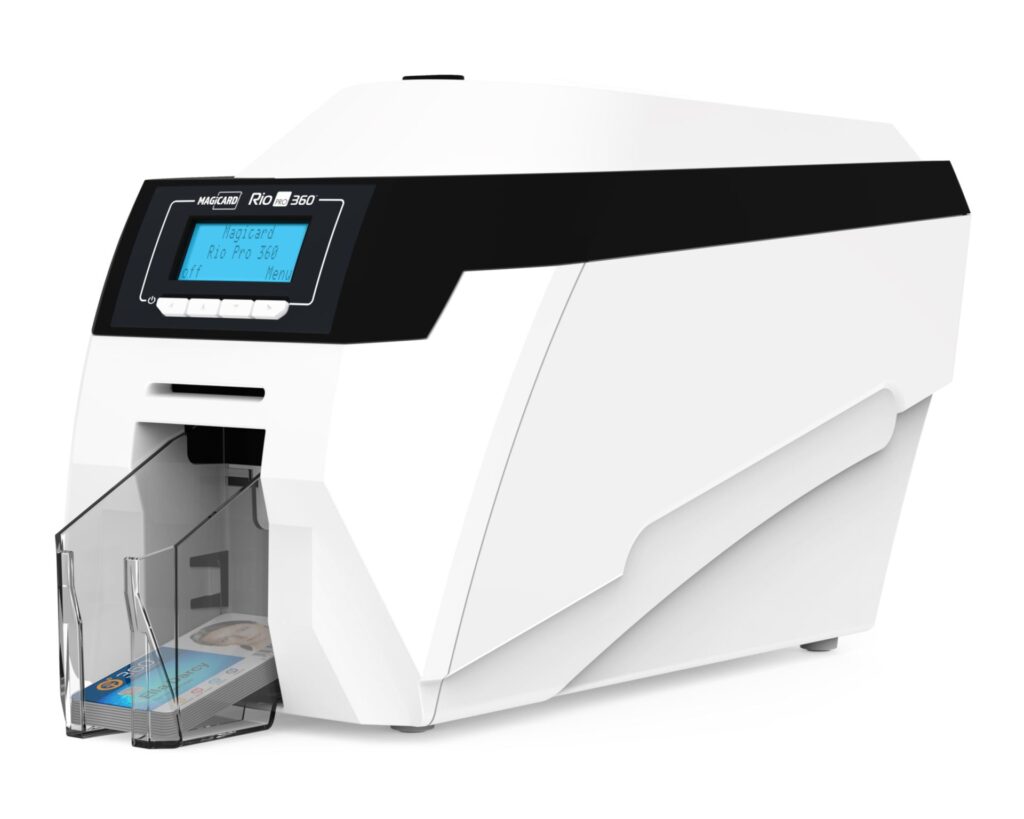 Magicard Rio Pro 360 Xtended printer for event badges and VIP passes