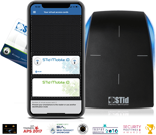 STid readers mobile access smartphones and RFID cards