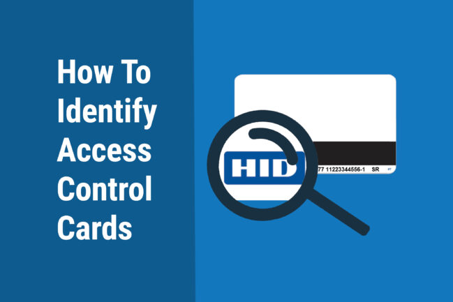 identify access control cards
