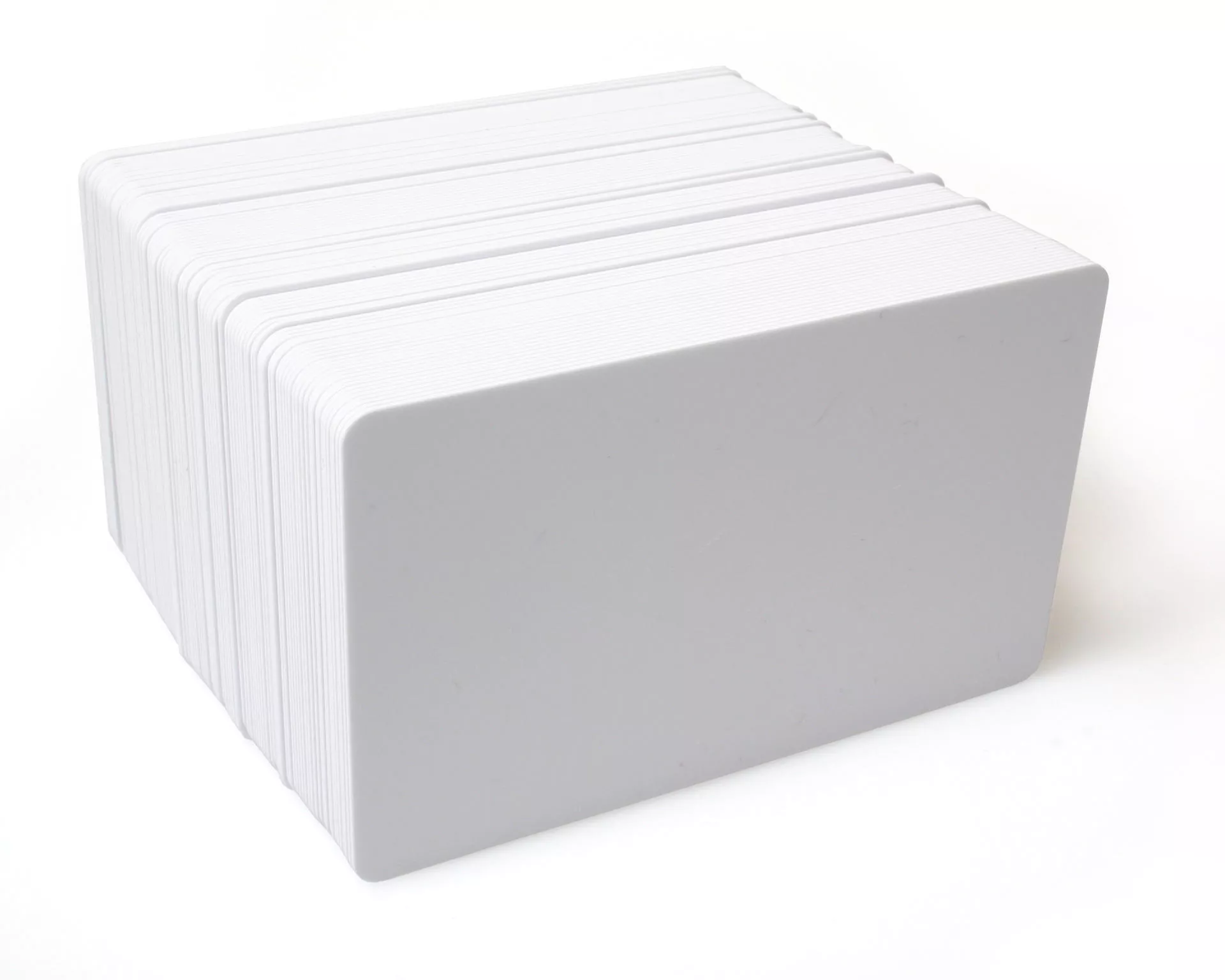 200 Blank White PVC ID Cards – CR80 30 Mil, Compatible With Datacard Evolis Fargo Zebra