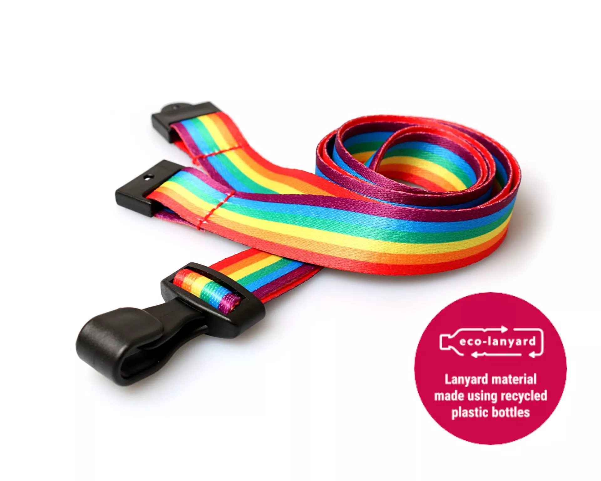 Intersex Inclusive Pride Lanyard With Safety Breakaway - Rainbow Republic