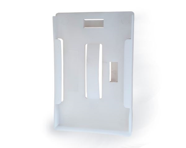 **DISCONTINUED** White Open Faced Multiple ID Card Holder (Pack of 100)