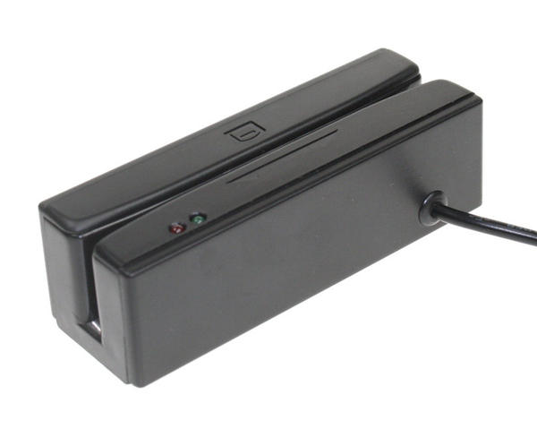 MSR100 USB Magnetic Card Swipe Reader - Black