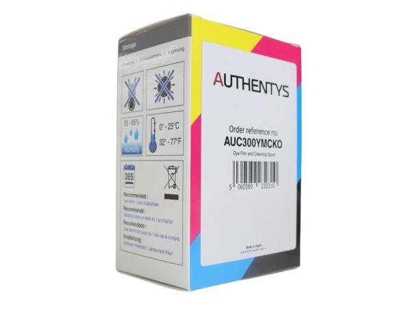 Authentys AUC300YMCKO Colour Ribbon In Stock | Digital ID