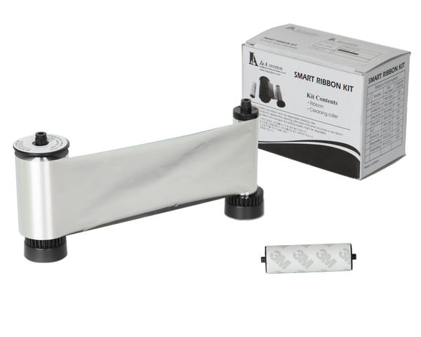 Smart Metallic Silver Mono Ribbon Roller 1200print - 650681