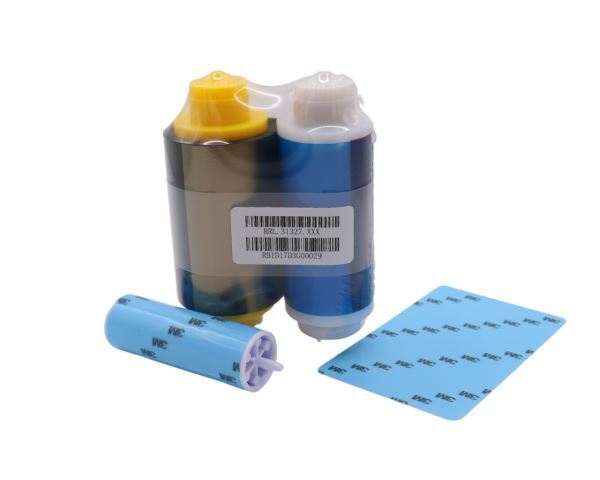 S26 31327 YMCKO Full-Colour Ribbon (100 Prints)
