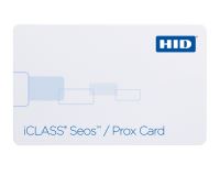 HID 5105PGGMNN iClass Seos + Prox Composite PET/PVC Card - 16K Bytes - Programmed (Pack of 100)