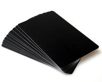Premium Black 420 Micron Cards - Pack of 100