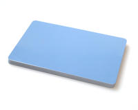 Light Blue Plastic Cards - 420 Micron (Pack of 100)