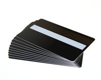 Black Plastic Cards With Magnetic Stripe & Signature Strip (Pack of 100)