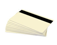 Cream Plastic Cards With Hi-Co Magnetic Stripe (Pack of 100)