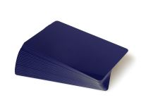 Dark Blue Plastic Cards - 760 Micron (Pack of 100)