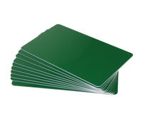 Pack of 100 Forest Green Premium 760 Micron Cards
