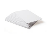 Dyestar White 760 Micron PVC Cards - Pack of 100