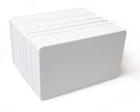 Dyestar White 760 Micron PET Core Cards - Pack of 100