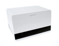 Dyestar Blank White Plastic Cards With Mag & Punch Slot (Pack of 100)