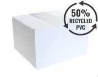 Dyestar Blank White Recycled PVC Cards (Pack of 100)