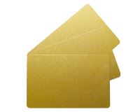 Evolis C4601 Gold Metallic PVC Cards (Pack of 100)
