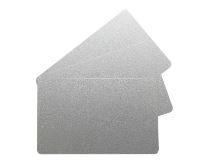 Evolis C4701 Silver Metallic PVC Cards (Pack of 100)