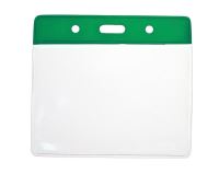 Vinyl Green Top Card Holders - 91x65mm (Pack of 100)