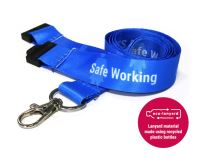 Recycled Social Distancing Lanyards (Pack of 100)