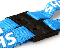 NHS Lanyards with Triple Breakaway and Trigger Clip - Pack of 100