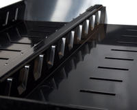 Black Lockable Card Box with 500 Spaces