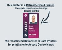 Fargo HDP6600 ID Card Printer (Single Sided)