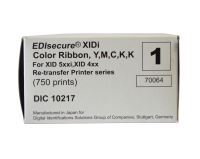 Matica DIC10217 YMCKK Colour Ribbon (750 Prints)