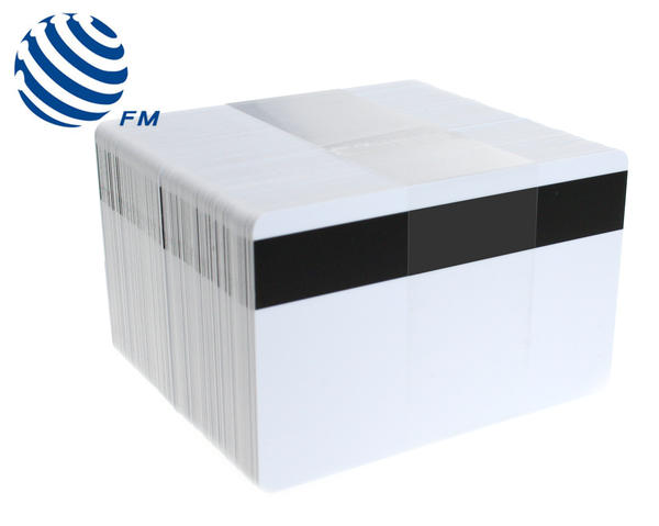 Fudan 1k Blank White Hi Co Magnetic Stripe Cards – Pack of 100