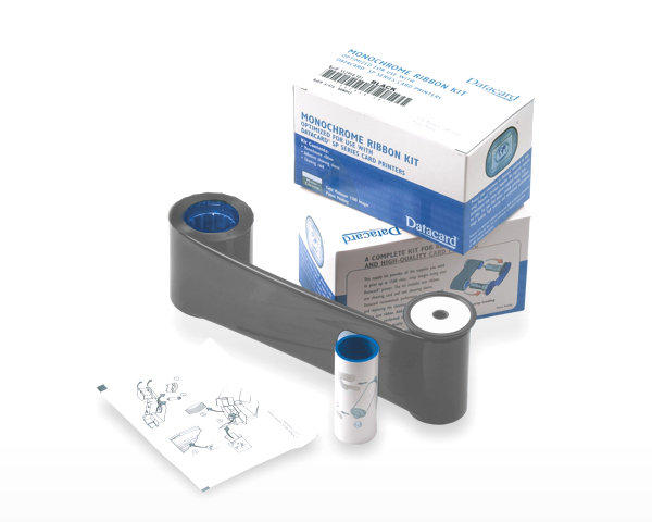 Datacard Monochrome Ribbon Kit, Scratch-Off - 1500 prts