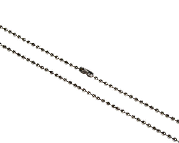 Pack of 100 36" Metal Bead Chain Necklace